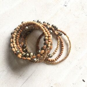 Beaded Jingle Bracelet